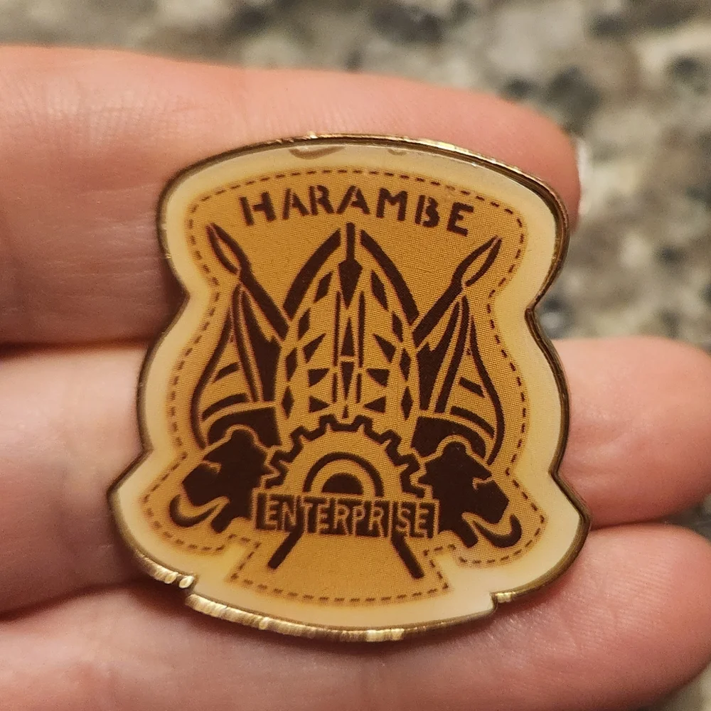 (5 For $30) Disney Pin Animal Kingdom Harambe Enterprise Kilimanjaro Safaris Pin